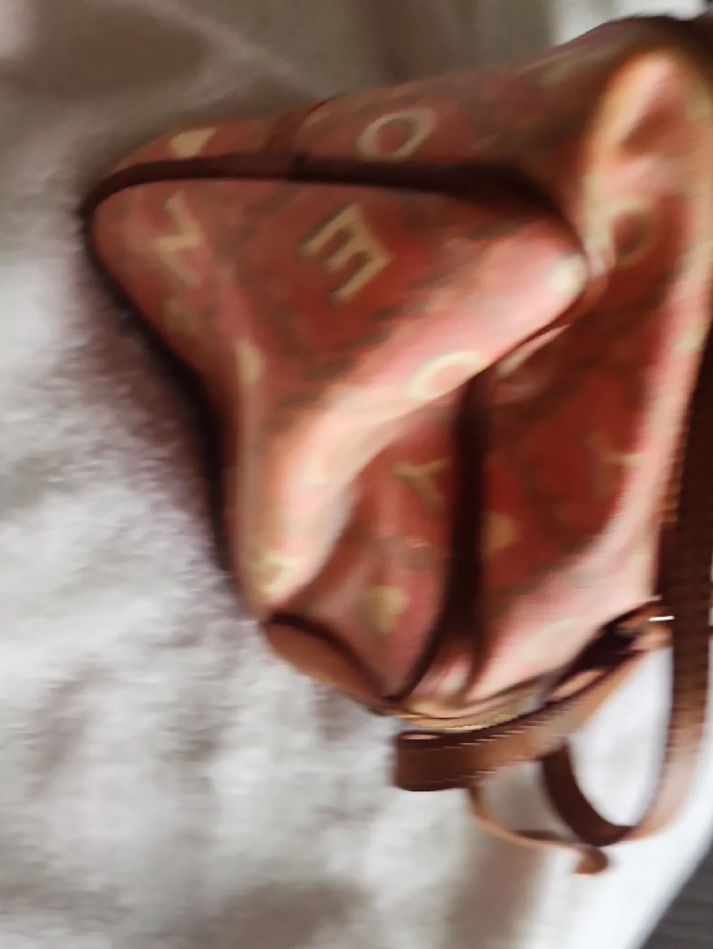 Dooney And Bourke Women’s Orange Logo-Print Shoulder Bag - Picture 4 of 5